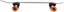 Landyachtz Dinghy Coffin Fish 28.5 Complete Cruiser Skateboard - side