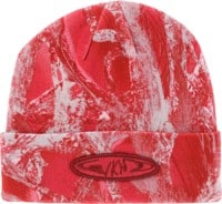 WKND Gradient Camo Beanie - red