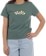 Vans Women's Skate Mini T-Shirt - duck green - alternate