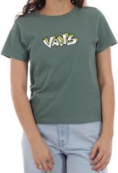 Vans Women's Skate Mini T-Shirt - duck green