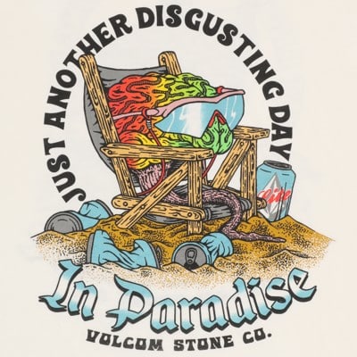 Volcom Skate Vitals Collin Provost T-Shirt - off white | Tactics