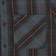 Volcom Heavy Twills Flannel Shirt - dark slate - front detail