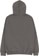 WKND Tube Hoodie - charcoal - reverse