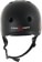 Triple Eight THE Certified Sweatsaver Skate Helmet - (independent trucks) black - reverse