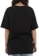 Santa Cruz Women's Screaming Flame Logo Boyfriend T-Shirt - pigment black - reverse