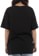 Santa Cruz Women's Screaming Flame Logo Boyfriend T-Shirt - pigment black - reverse