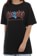 Santa Cruz Women's Screaming Flame Logo Boyfriend T-Shirt - pigment black - alternate