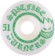 Spitfire Burner Skateboard Wheels - white/green (99d)