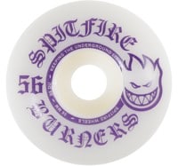 Spitfire Burner Skateboard Wheels - white/purple (99d)