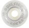Spitfire Burner Skateboard Wheels - white/silver (99d)