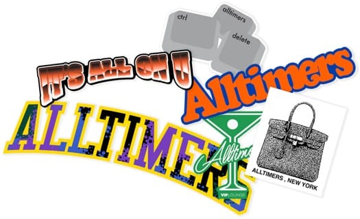 Alltimers Fall '23 6-Pack Sticker - multi - view large