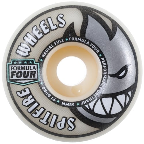 Spitfire Formula Four 54mm 97D ウィール Spitfire Formula Four Radial Full Skateboard Wheels