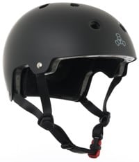 Triple Eight EPS Dual Certified Sweatsaver Skate Helmet - black matte