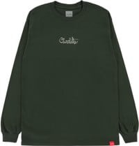 Chocolate Script L/S T-Shirt - forest