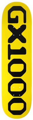 GX1000 OG Logo 8.375 Skateboard Deck - yellow - view large