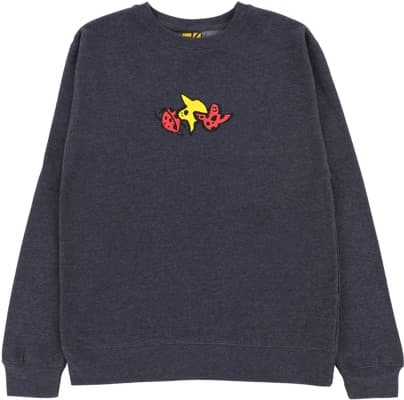 Krooked Lady Bug Crew Sweatshirt - classic navy heather - view large