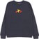 Krooked Lady Bug Crew Sweatshirt - classic navy heather