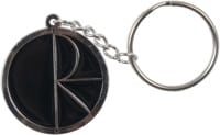 Polar Skate Co. Fill Logo Keychain - black