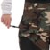 Thirtytwo Basement Bib Pants - black/camo - side detail