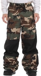 Thirtytwo Sweeper Pants - black/camo