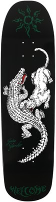 Welcome Yanko Swamp Fight 9.0 Panther Shape Skateboard Deck - black - view large
