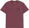 Polar Skate Co. Hijack T-Shirt - plum - front