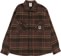 Polar Skate Co. Mike Flannel Shirt - brown/mauve