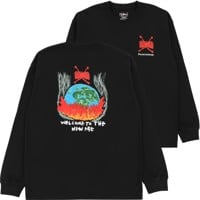 Polar Skate Co. Welcome To The New Age L/S T-Shirt - black