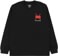 Polar Skate Co. Welcome To The New Age L/S T-Shirt - black - front