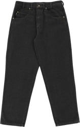 GX1000 Baggy Denim Jeans - black