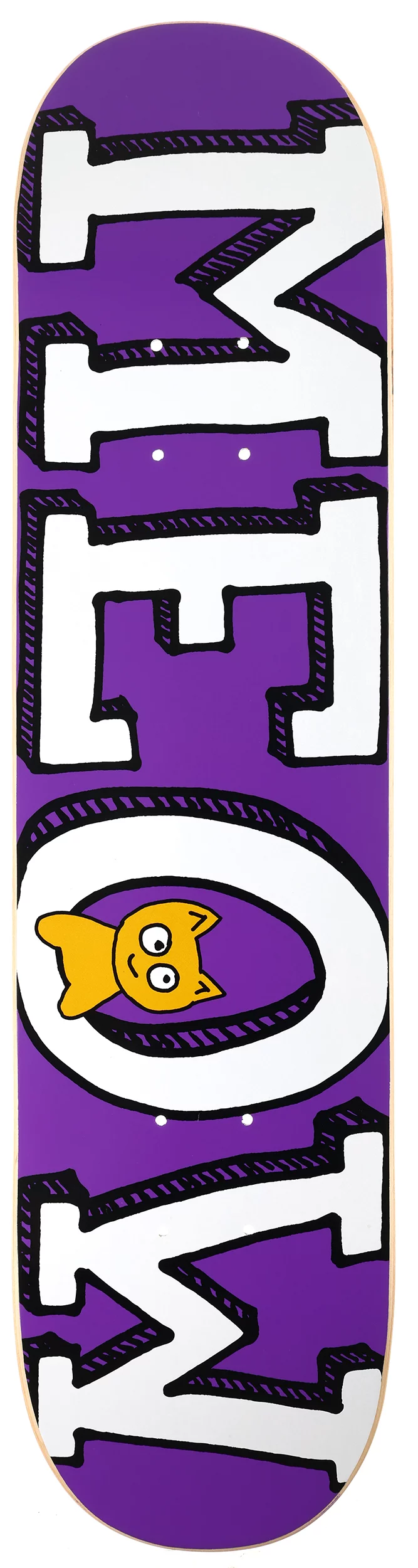 MEOW LOGO MINI PURPLE 7.25