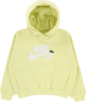 Nike SB Kids SB Hoodie - luminous green/white - view large