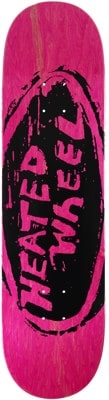 The Heated Wheel Oval 8.38 Skateboard Deck - pink - view large