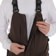 Airblaster Stretch Krill Bib Pants - chocolate - open