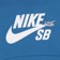 Nike SB Kids SB Hoodie - industrial blue - front detail