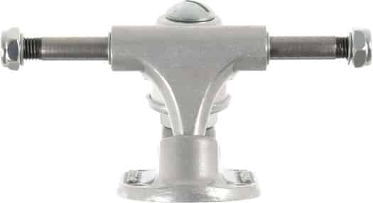 The Heated Wheel Polarizer Skateboard Trucks - polished silver - view large