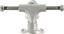 The Heated Wheel Polarizer Skateboard Trucks - polished silver