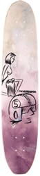 The Heated Wheel Number 5 6.0 Polarizer Shape Skateboard Deck