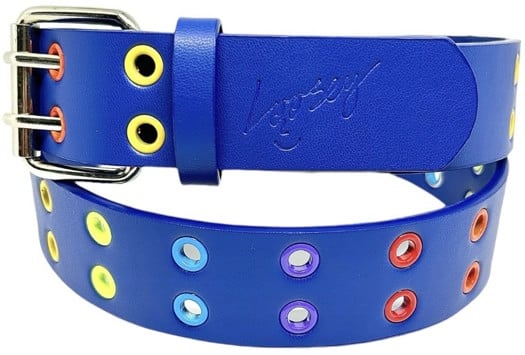 Loosey Rainbow Grommet Belt - blue - view large