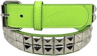 Loosey Lime Stud Belt - lime