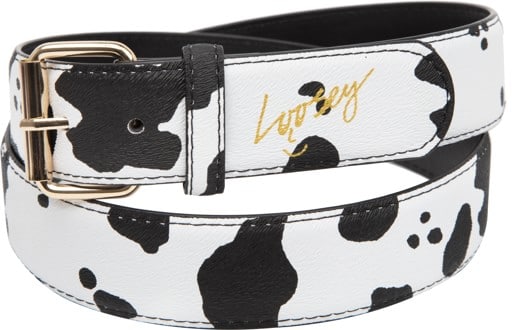 Loosey Cow Belt - black/white - view large