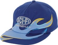 Sci-Fi Fantasy Flame LLC Snapback Hat - blue