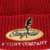 Stingwater Kowgirl Beanie - red - front detail