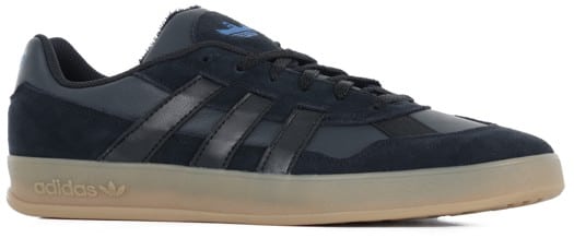 Adidas Gonz Aloha Super 80's Skate Shoes - core black/carbon/bluebird - view large