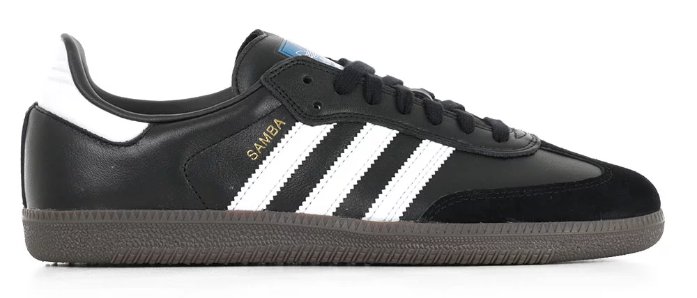 Adidas Samba ADV Skate Shoes - core black/footwear white/gum5