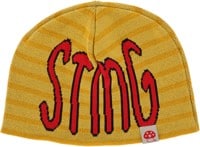 Stingwater V Speshal Organic Strawberry Beanie - yellow