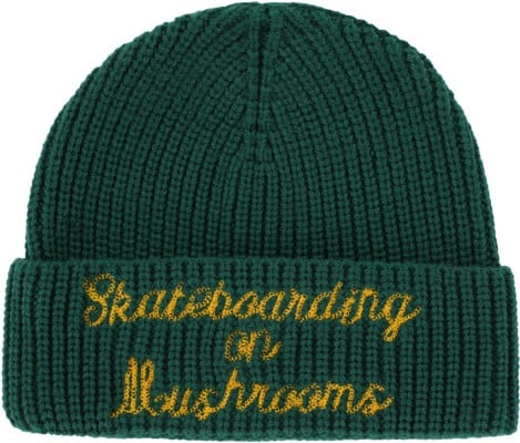 Stingwater Skateboarding On Mushrooms Beanie - green - view large