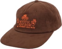 Theories Mystic Advisor Snapback Hat - chocolate