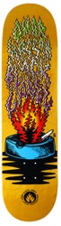 Black Label Hassan Ashtray 8.38 Skateboard Deck - yellow