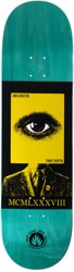 Black Label Reuter Eat The Rich 8.75 Skateboard Deck - teal